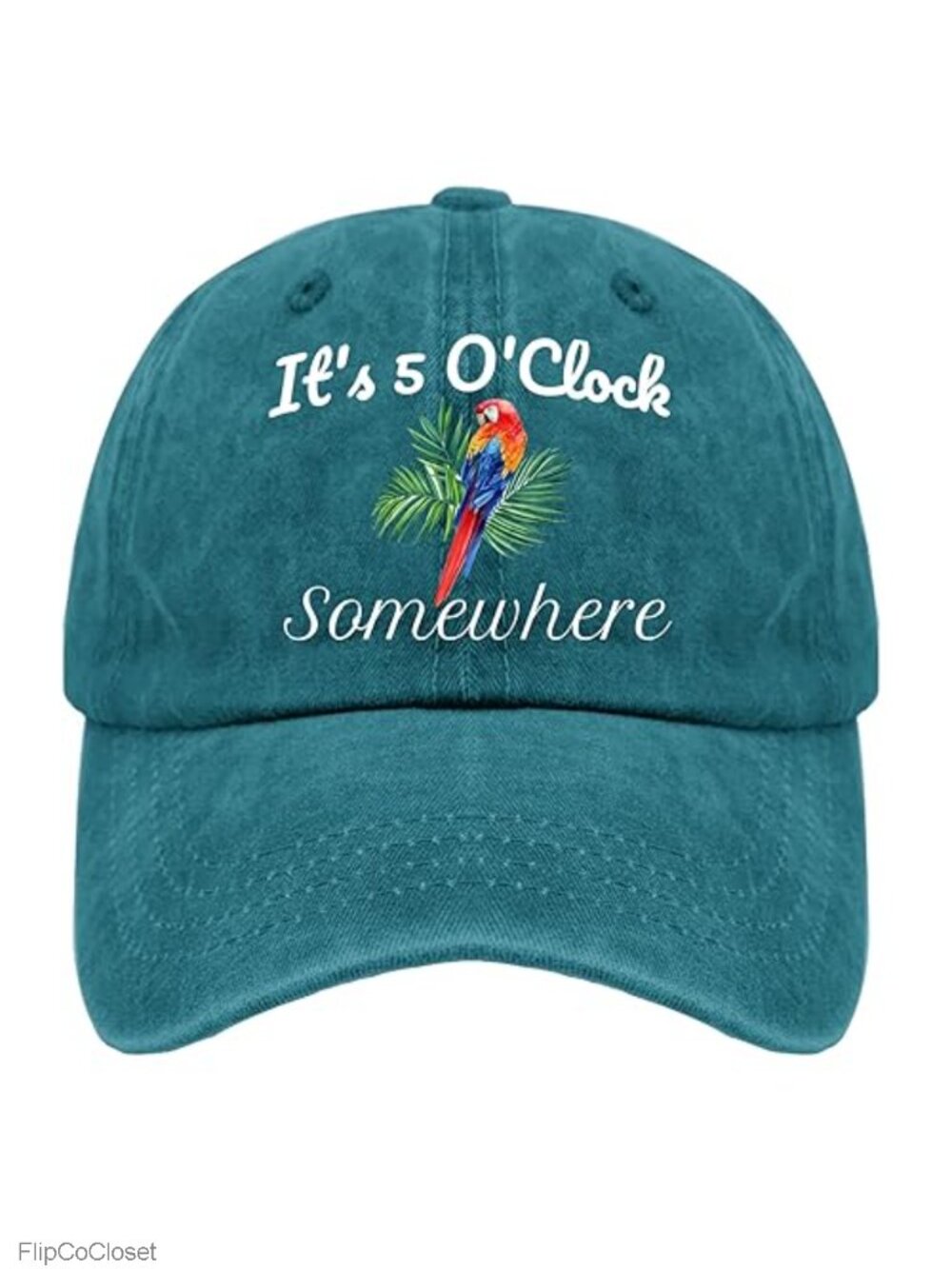 Jimmy Buffett 5 O'Clock Somewhere Baseball Cap Adjustable Cotton Sun Hat